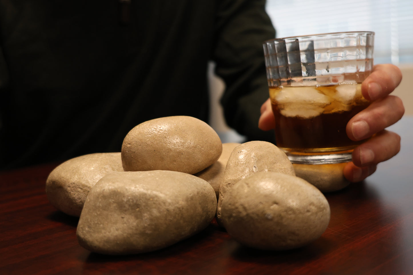 "Together Forever" | Cremation Stones from 2 People's Ashes Combined