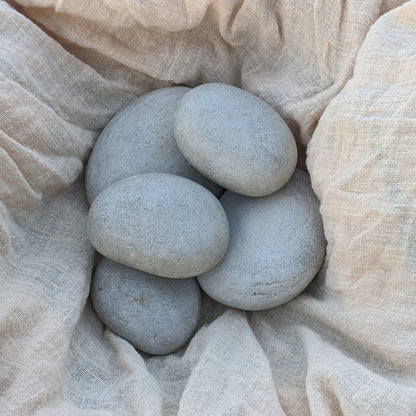 Human cremation stones. Cremation memorial stones.